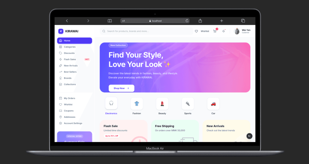 Kirawai Online Store